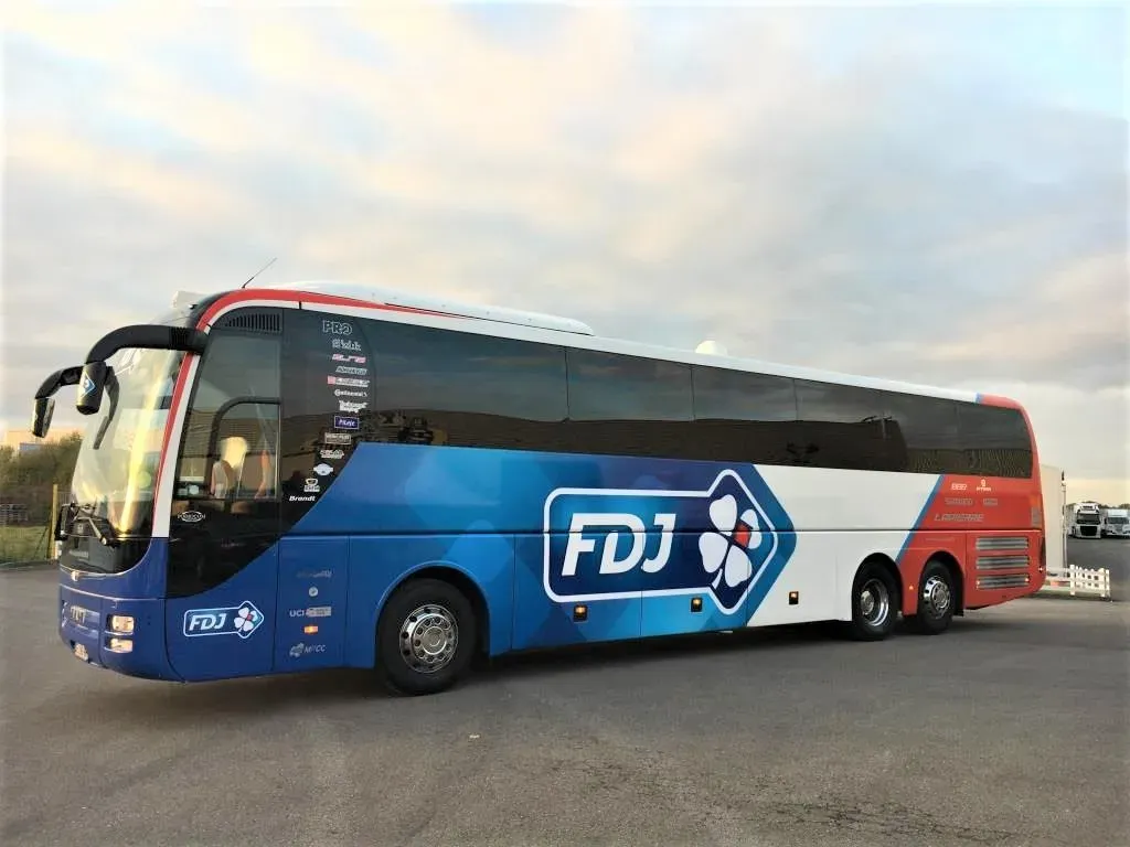 BUS GROUPAMA FDJ TOUR DE FRANCE