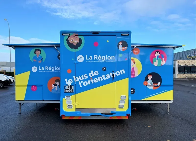 2 Bus de l´Orientation pour la région Rhône Alpes Auvergne