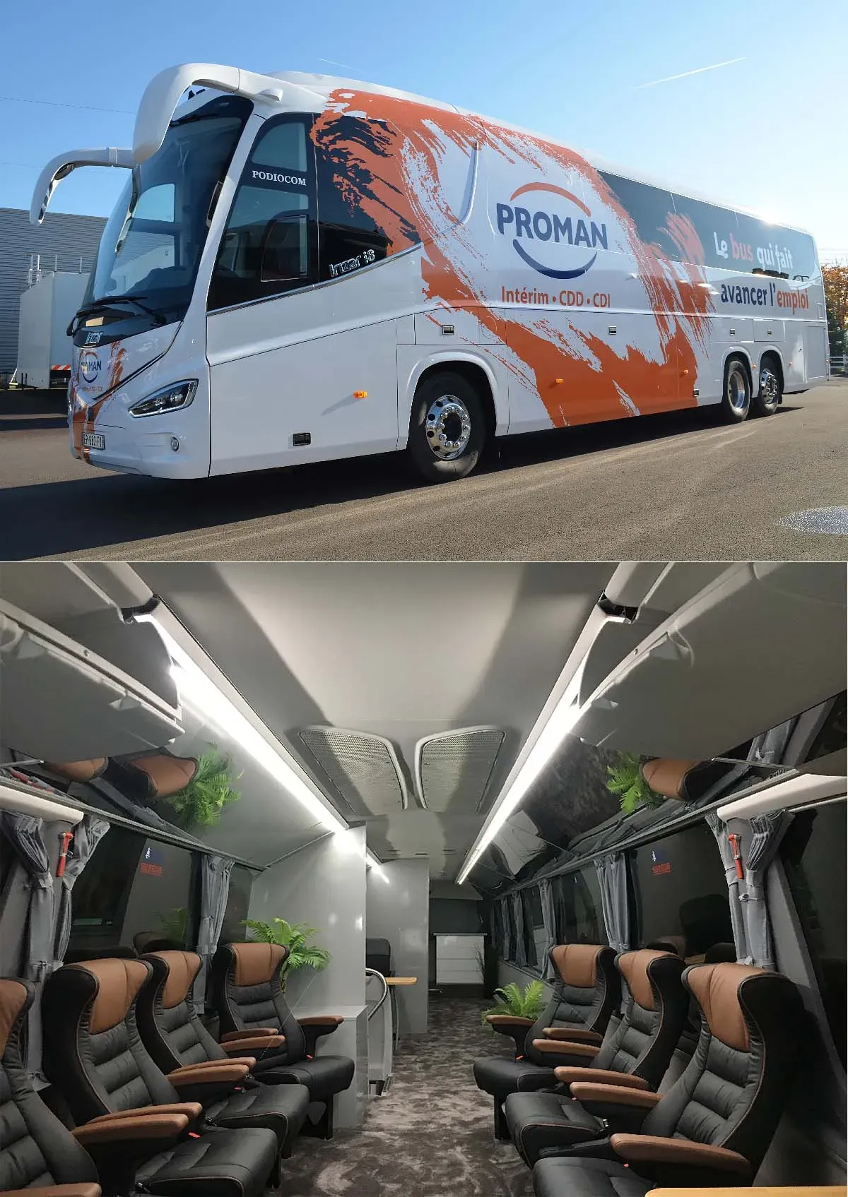 BUS de RECRUTEMENT INTERIM PROMAN